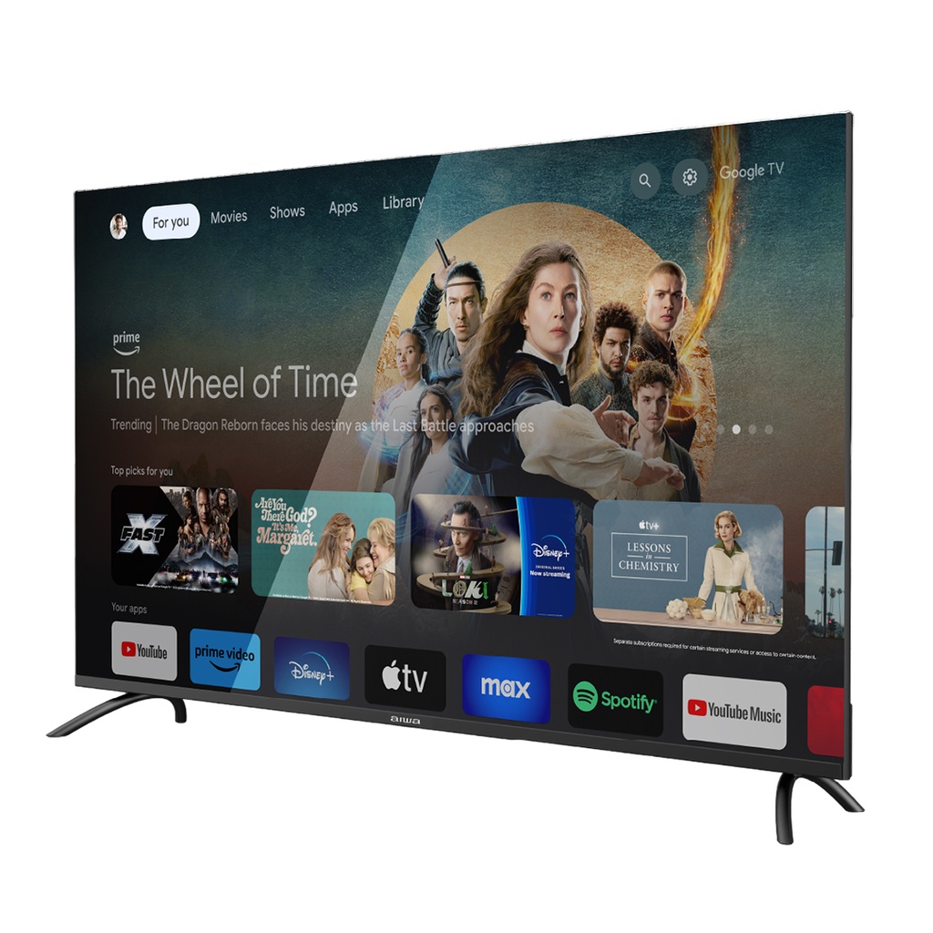 Aiwa 75", QLED Smart, Google TV