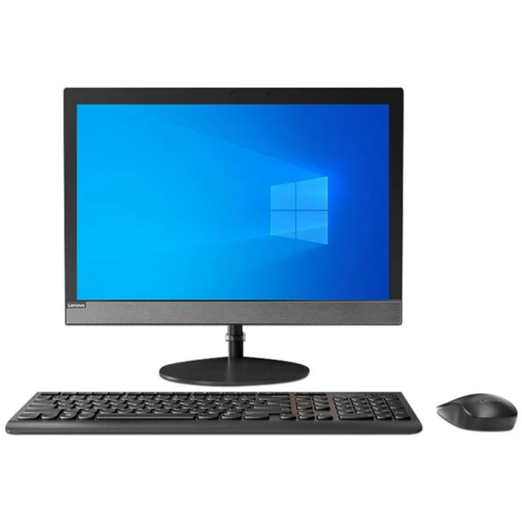 All In One Lenovo V130-20IGM, 19.5", Intel Celeron Dual-Core, 16GB, 512GB SSD, W11 Pro, Wired Keyboard & Mouse.