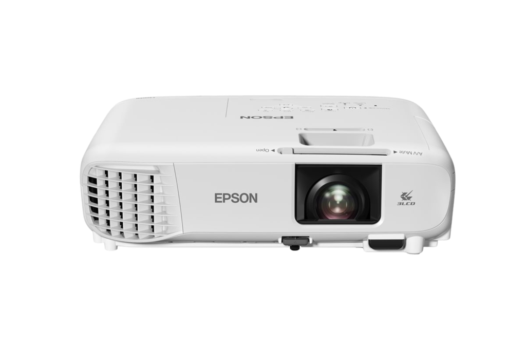 Epson PowerLite W49, 3800 Lumens, WXGA (1280x800), 1,3 to 1.56:1.