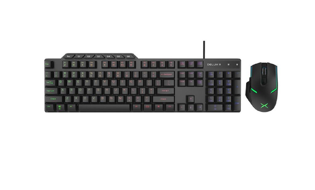 Combo Teclado Mouse Usb Gaming Inalambrico Delux K9800 M588