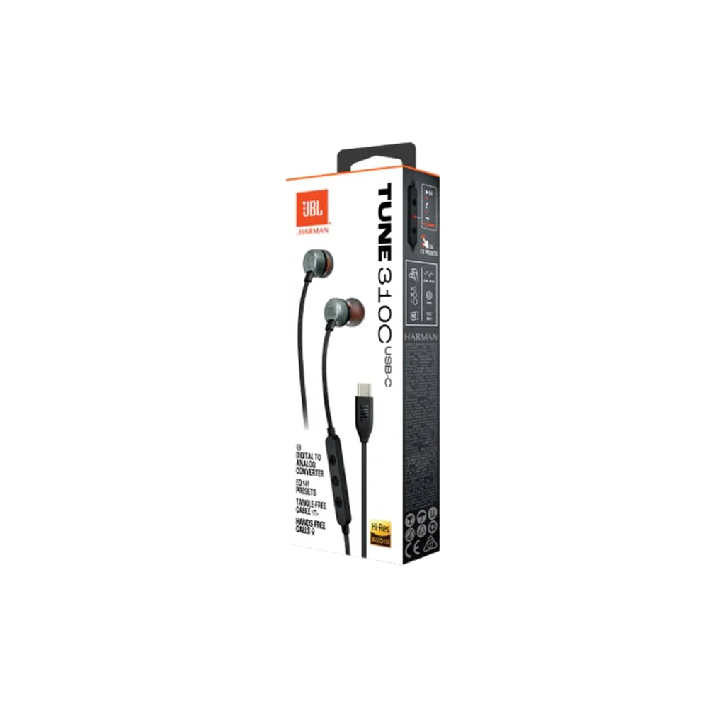 JBL Tune 310C USB-C White Audífonos