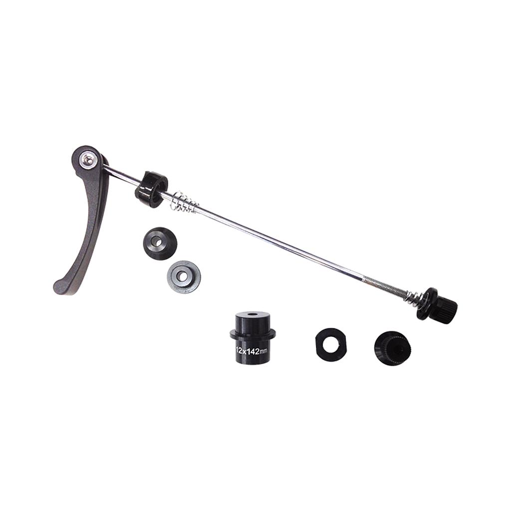Adaptador de Eje Pasante Wahoo 142X12 Gris